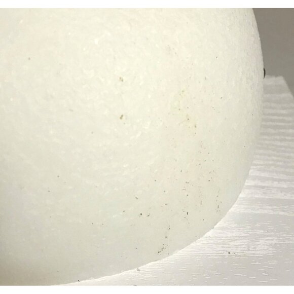 Snowman Wax Bowl with & Floating Hat Candle 6" Christmas Festive - Picture 4 of 13